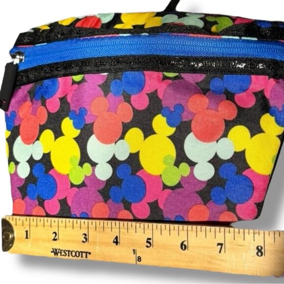187. DISNEY WORLD EXCLUSIVE | Colorful Mickey Mouse Adjustable Belt Bag - Picture 6 of 8
